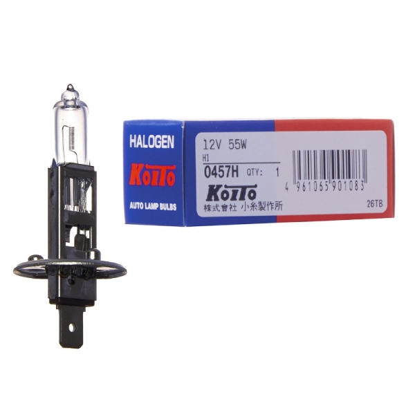 Лампа головного света Koito H1 12V 55W (уп. 1 шт.)
