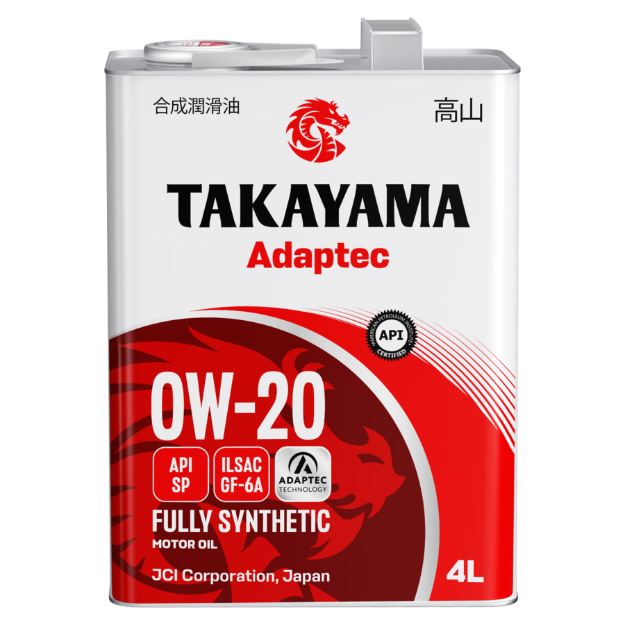 Масло моторное TAKAYAMA Adaptec 0W-20 GF-6A SP 4л