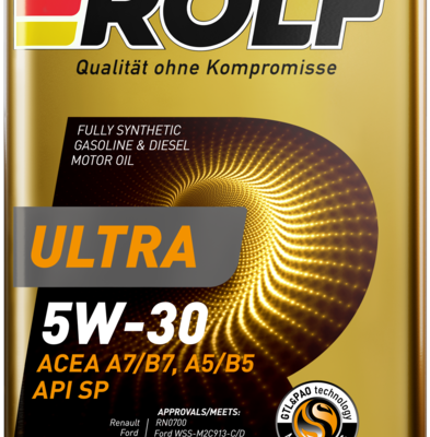 Масло моторное синтетическое ROLF Ultra 5W-30 A5/B5 SP 1л