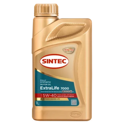 Масло моторное SINTEC ExtraLife 7000 5W-40 A3/B4 1л