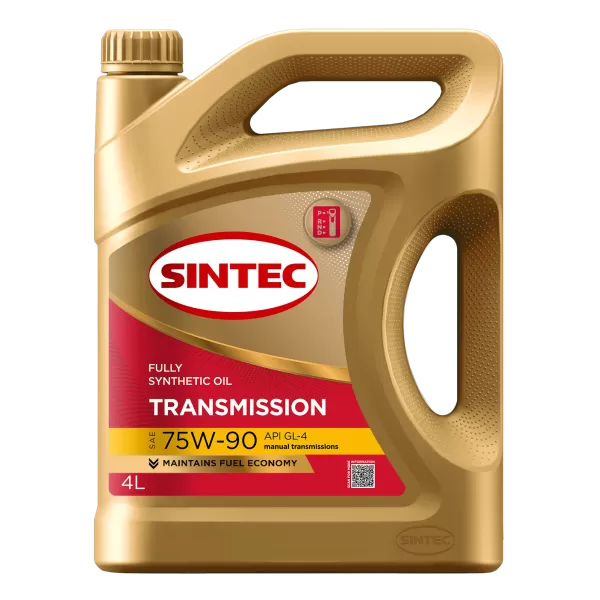 Масло трансмиссионное SINTEC Transmission 75W-90 GL-4, 4л