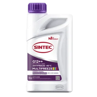 Жидкость охлаждающая Sintec ANTIFREEZE MULTIFREEZE violet  1кг