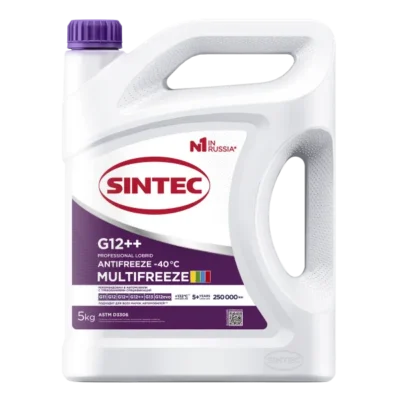 Жидкость охлаждающая Sintec ANTIFREEZE MULTIFREEZE violet  5кг