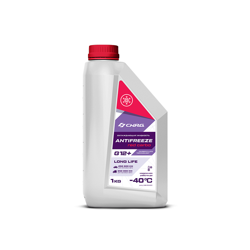 Охлаждающая жидкость C.N.R.G. Antifreeze Red Carbo G12+ 1 кг