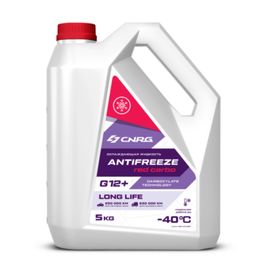 Охлаждающая жидкость C.N.R.G. Antifreeze Red Carbo G12+ 5 кг