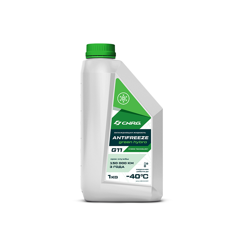 Охлаждающая жидкость C.N.R.G. Antifreeze Green Hybro G11 1 кг