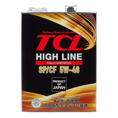Масло моторное TCL High Line, Fully Synth, SP/CF, 5W40, 4л