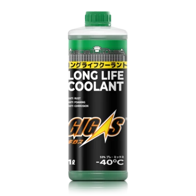 Антифриз GIGAS LONG LIFE COOLANT -40 GREEN, зеленый, 1л