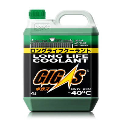 Антифриз GIGAS LONG LIFE COOLANT -40 GREEN, зеленый, 4л