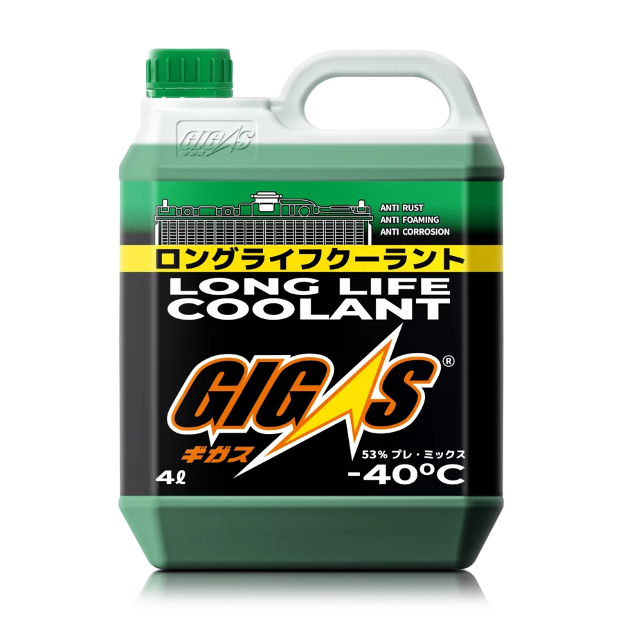 Антифриз GIGAS LONG LIFE COOLANT -40 GREEN, зеленый, 4л