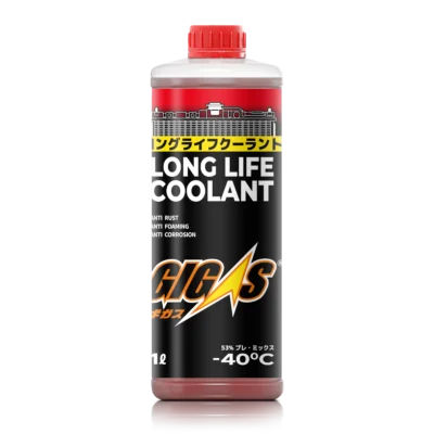 Антифриз GIGAS LONG LIFE COOLANT -40 RED, красный, 1л