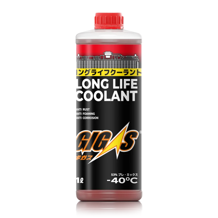 Антифриз GIGAS LONG LIFE COOLANT -40 RED, красный, 1л