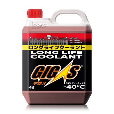 Антифриз GIGAS LONG LIFE COOLANT -40 RED, красный, 4л