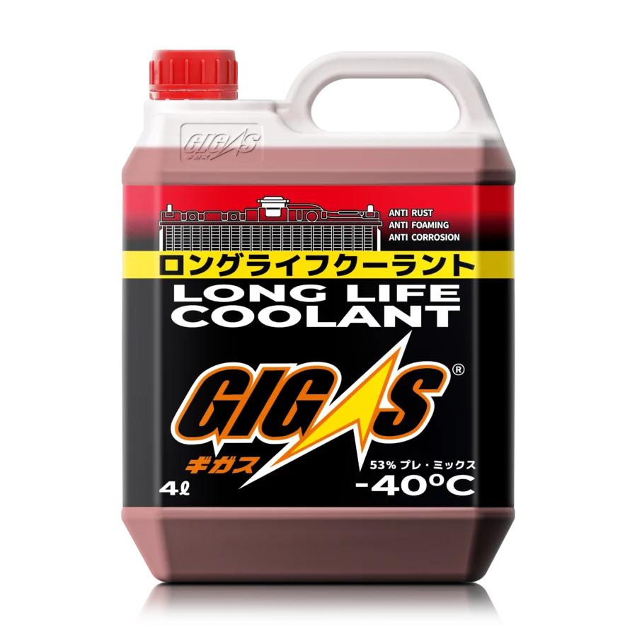 Антифриз GIGAS LONG LIFE COOLANT -40 RED, красный, 4л